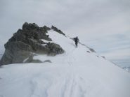 Nei pressi della punta del Borel
