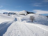 Nei pressi del colle Pigna vista verso la cima... più indietro la Gardiola e il Cars