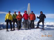 gruppo in vetta