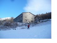 La partenza si effettua  di qui..