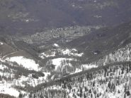 Verso Sampeyre,poca neve in basso.