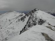 La cresta verso il Cugulet.