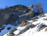 la vetta,il dente si aggira a dx