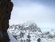 Polvere di neve sul Viso