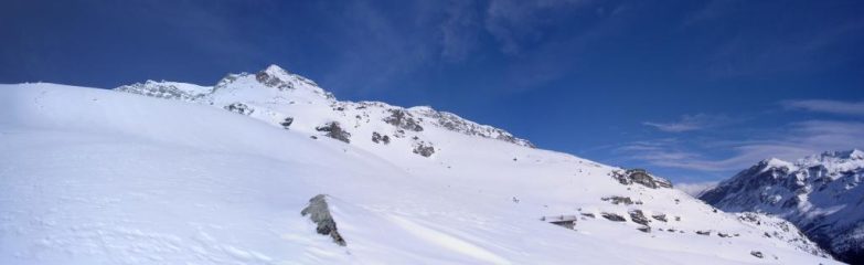 panorama verso le baite dell'alpe...
