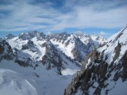 vista dal Colletto verso il Vallonasso di Visaisa