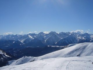 Argentera e Matto in lontananza...