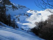 vallone verso il passo della Valletta