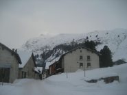 neve dall'auto alla partenza