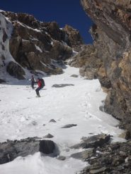 Alberto e Koba tra rocce e cascate