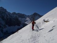 parte superiore del percorso