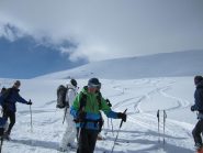 in discesa dalla punta Fetita