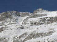 La parte alta della via