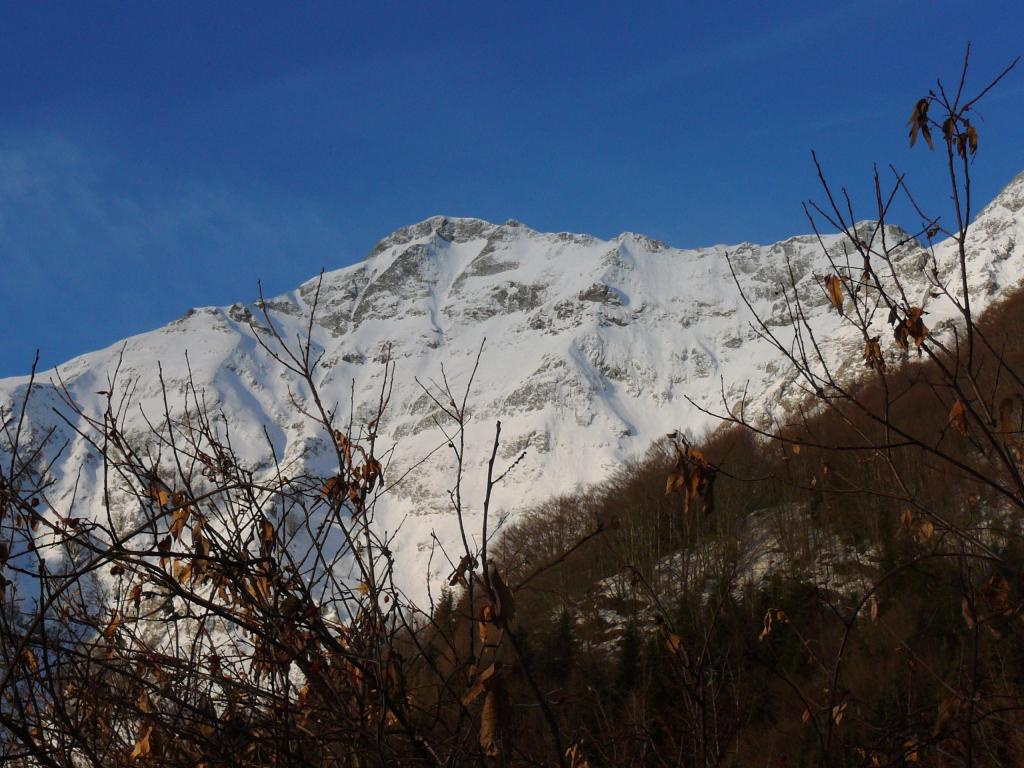 Il versante di salita