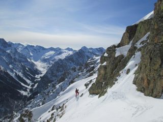 sulle tracce dei camosci