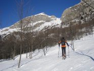 al centro si vede il passo di Mastrelle