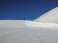 Enorme cornice prima del pendio finale