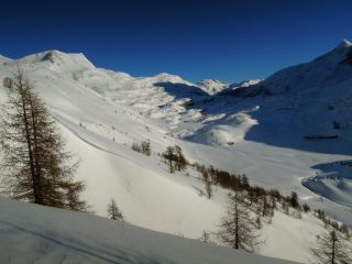 Gli ampi spazi che precedono il Passo del Sempione