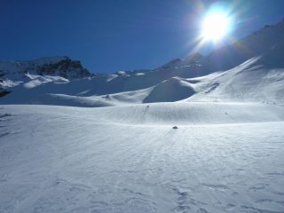 Pendii già lavorati dal vento