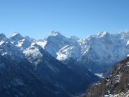 Ciamarella vista dal percorso in salita