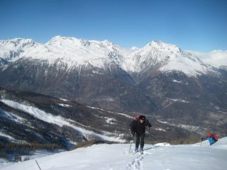 arrivo in cresta