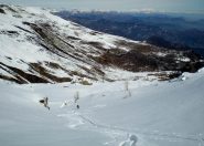 Scendendo su Pian Frollero