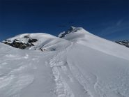 All'inizio della cresta