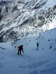 Partenza in poudre per Gianluca