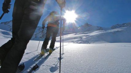 nonostante l'esposizione nord il sole