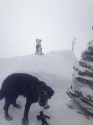 tutti in vetta tra le nuvole