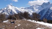 mont Neri e dame di Challand dalla Comagna