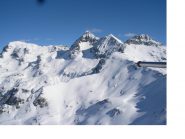 Dalla Falinere partendo da sx la Roisetta, Gran,Petit Tournalin e Becca Trecare