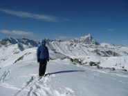 Immancabile foto ricordo col Monviso