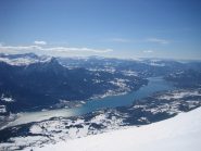 vista sul lago di Serre Poncon