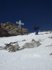 Che emozione...le prime curve sotto la vetta!