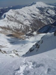 oggi neve faticosa da tracciare