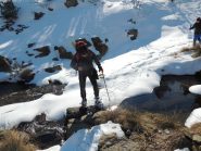 il guado prima di risalire verso la Costa Lavezzara