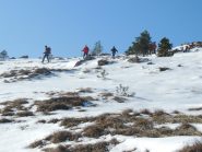 L'inizio della discesa dal Poggio 