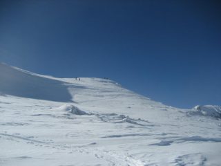 ultimi passi per la vetta...