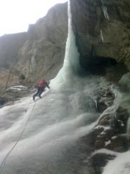 Robi all'attacco del muro del 2° tiro