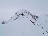 la cresta dall'anticima alla cima del Corno Stella