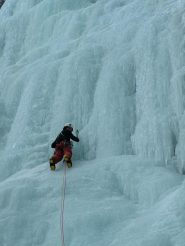 gian all'attacco del muretto verticale