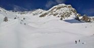 il canale di salita