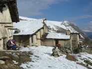 sosta nei pressi della Capanna Ussolo