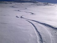 belle curvette, in discesa dal Giassez