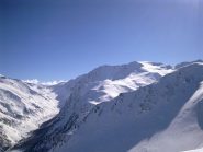 panorama dalla cima del Giassez, verso la valle Argentera