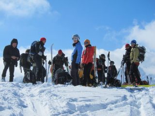 Gruppo in vetta