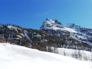 panorami dalla pista nera