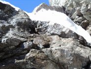 secondo tratto da arrampicare