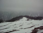 Tempo uggioso all' alpe d'Attia